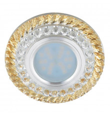 Светильник встраиваемый Fametto Luciole DLS-L132 GU5.3 Chrome/Gold