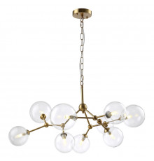 Люстра подвесная Crystal Lux MAXIMO SP9 BRONZE