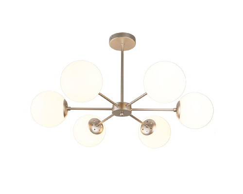 Основное фото Люстра потолочная Escada Ethereal 2110/6P Nickel: Купить в Интернет магазин освещения GCSVET.RU