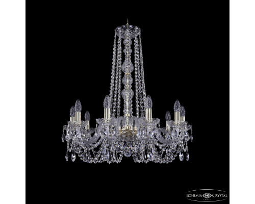 Основное фото Люстра подвесная Bohemia Ivele Crystal 1402/10/240/h-73 G: Купить в Интернет магазин освещения GCSVET.RU