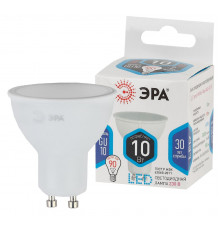 Светодиодная лампочка Эра LED MR16-10W-840-GU10 Б0032998