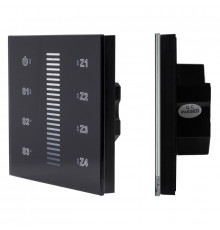 Сенсорная панель Arlight DALI-901-11-ADDR-3SC-DIM-DT6-IN Black BUS 037189