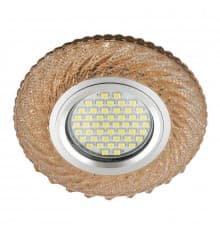 Светильник встраиваемый Fametto Luciole DLS-L137 Gu5.3 Glassy/Tea