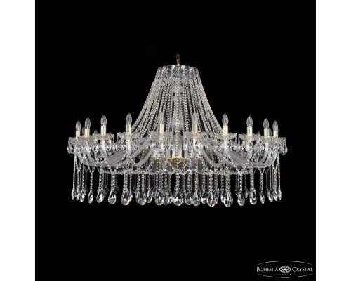 Основное фото Люстра подвесная Bohemia Ivele Crystal 1413/24/530 G: Купить в Интернет магазин освещения GCSVET.RU