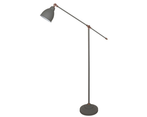 Основное фото Напольный светильник Arte Lamp Braccio A2054PN-1GY: Купить в Интернет магазин освещения GCSVET.RU