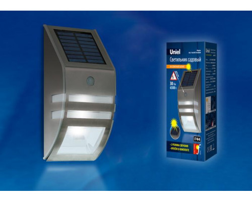 Дополнительное фото Светильник на солнечных батареях (UL-00003135) Uniel Functional USL-F-164/MT170 Sensor: Купить в Интернет магазин освещения GCSVET.RU