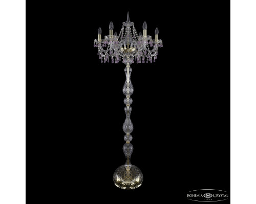 Основное фото Напольный светильник Bohemia Ivele Crystal 1410T1/6/195-160 G V7010: Купить в Интернет магазин освещения GCSVET.RU