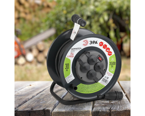 Дополнительное фото Удлинитель силовой Эра RMx-4es-3x2.5-30m-IP44(KG) Б0043058: Купить в Интернет магазин освещения GCSVET.RU