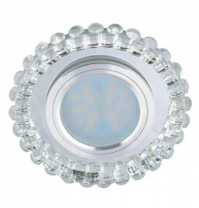 Светильник встраиваемый Fametto Luciole DLS-L133 GU5.3 Chrome/Clear