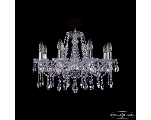 Основное фото Люстра подвесная Bohemia Ivele Crystal 1413/8/200 Ni: Купить в Интернет магазин освещения GCSVET.RU