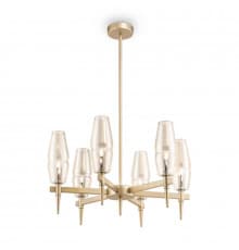 Люстра подвесная Maytoni Lita H002PL-06G