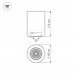 Дополнительное фото Светильник накладной Arlight SP-FOCUS-R90-9W Warm White 021064: Купить в Интернет магазин освещения GCSVET.RU