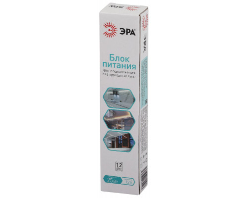 Дополнительное фото Блок питания Эра LP-LED-25W-IP67-12V-S Б0061134: Купить в Интернет магазин освещения GCSVET.RU
