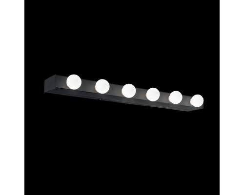 Дополнительное фото Светильник настенный Ideal Lux Prive AP6 Nero 159508: Купить в Интернет магазин освещения GCSVET.RU