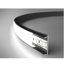 Алюминиевый накладной профиль Ambrella Light Alum Profile GP1600BK