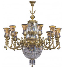 Люстра потолочная Kutek SIENNA-CRYSTAL SWAROVSKI SIE-ZW-12(P)