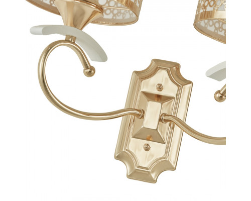 Дополнительное фото Настенный светильник Arte Milano Florentia-9787 309787/2W Wh/Gd: Купить в Интернет магазин освещения GCSVET.RU