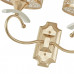 Дополнительное фото Настенный светильник Arte Milano Florentia-9787 309787/2W Wh/Gd: Купить в Интернет магазин освещения GCSVET.RU