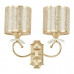 Дополнительное фото Настенный светильник Arte Milano Florentia-9787 309787/2W Wh/Gd: Купить в Интернет магазин освещения GCSVET.RU