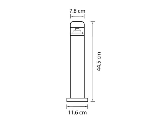 Дополнительное фото Светильник светодиодный уличный Lightstar Raggio 376907: Купить в Интернет магазин освещения GCSVET.RU