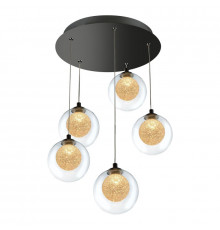Люстра подвесная LED iLedex Oblivion C4457-5R CR