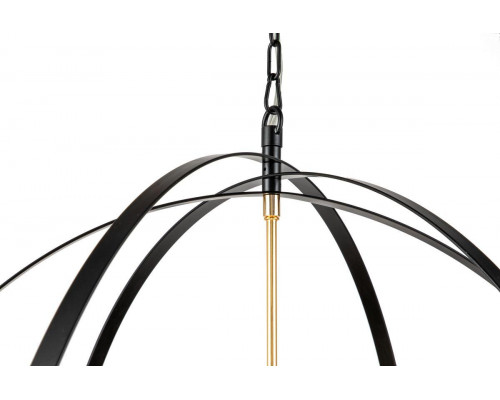Дополнительное фото Люстра подвесная iLamp Element 9977-800 GoldBlack: Купить в Интернет магазин освещения GCSVET.RU
