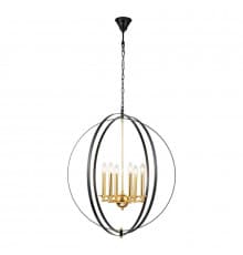 Люстра подвесная iLamp Element 9977-800 GoldBlack