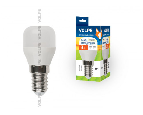 Основное фото Светодиодная лампочка Volpe LED-Y27 LED-Y27-3W/WW/E14/FR/Z: Купить в Интернет магазин освещения GCSVET.RU