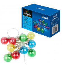 Гирлянда Uniel ULD-S1800-010/STB/3AA MULTI IP20 BULBS