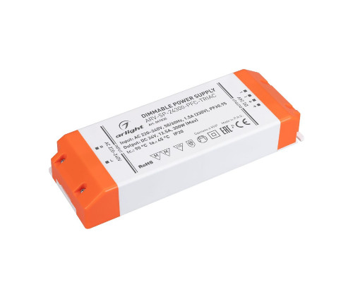 Основное фото Блок питания Arlight ARV-SP-24300-PFC-TRIAC (24V, 12.5A, 300W) 047035: Купить в Интернет магазин освещения GCSVET.RU