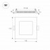 Дополнительное фото Светильник встраиваемый LED Arlight DL-142x142M-13W Day White 020129: Купить в Интернет магазин освещения GCSVET.RU