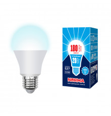 Светодиодная лампочка Volpe Norma A LED-A65-20W/NW/E27/FR/NR картон