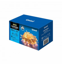 Уличная светодиодная гирлянда (UL-00007203) Uniel  220V теплый белый ULD-S1000-120/SWK Warm White IP67