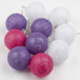Основное фото Светодиодная гирлянда Uniel Клубки (UL-00007341) белый ULD-S0200-010/STB/2AA White IP20 Tangles-1: Купить в Интернет магазин освещения GCSVET.RU