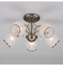 Люстра потолочная Eurosvet 30026/5 античная бронза