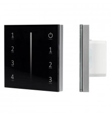 Панель Arlight Smart-P34-Dim-IN Black (230V, 0-10V, Sens, 2.4G) 028112