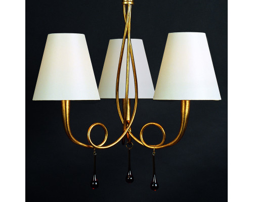 Дополнительное фото Люстра подвесная Mantra Paola Painted Gold 3542: Купить в Интернет магазин освещения GCSVET.RU