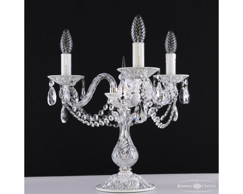 Основное фото Лампа настольная Bohemia Ivele Crystal AL16302L8/3/141-37 WMN: Купить в Интернет магазин освещения GCSVET.RU