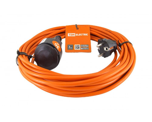 Основное фото Удлинитель-шнур силовой УШ6 TDM Electric SQ1301-0602: Купить в Интернет магазин освещения GCSVET.RU