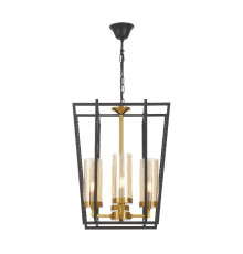 Люстра подвесная Lumina Deco Afres LDP 1246-4 BK+MD