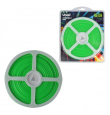 Лента светодиодная Uniel ULS-N01-2835-120LED/m-6mm-IP67-DC12V-9W/m-5M-GREEN блистер