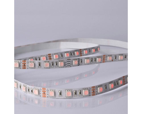 Основное фото Лента светодиодная Uniel ULS-M25-5050-60LED/m-10mm-IP20-DC12V-14,4W/m-5M-RGB PROFI катушка в герметичной упаковке: Купить в Интернет магазин освещения GCSVET.RU