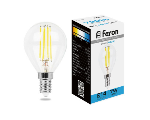 Основное фото Светодиодная лампочка Feron LB-52 38221: Купить в Интернет магазин освещения GCSVET.RU