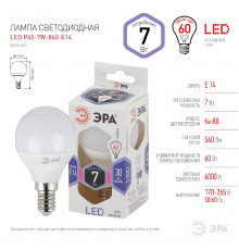 Светодиодная лампочка Эра LED P45-7W-860-E14 Б0031401