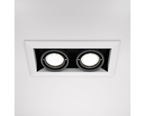 Дополнительное фото Светильник встраиваемый Maytoni Metal DL008-2-02-W: Купить в Интернет магазин освещения GCSVET.RU