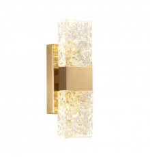 Светильник настенный DeLight Collection Wall lamp 88068W gold/clear