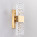 Дополнительное фото Светильник настенный DeLight Collection Wall lamp 88068W gold/clear: Купить в Интернет магазин освещения GCSVET.RU