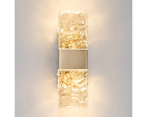 Дополнительное фото Светильник настенный DeLight Collection Wall lamp 88068W gold/clear: Купить в Интернет магазин освещения GCSVET.RU