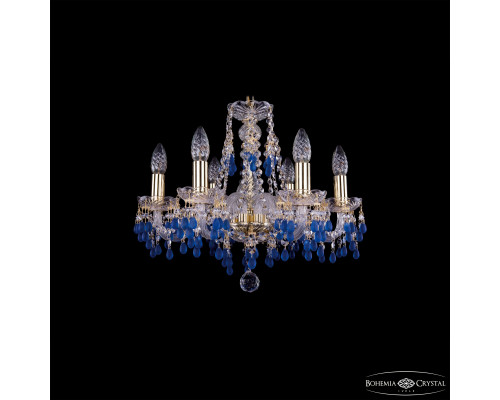 Основное фото Люстра подвесная Bohemia Ivele Crystal 1410/6/160 G V3001: Купить в Интернет магазин освещения GCSVET.RU