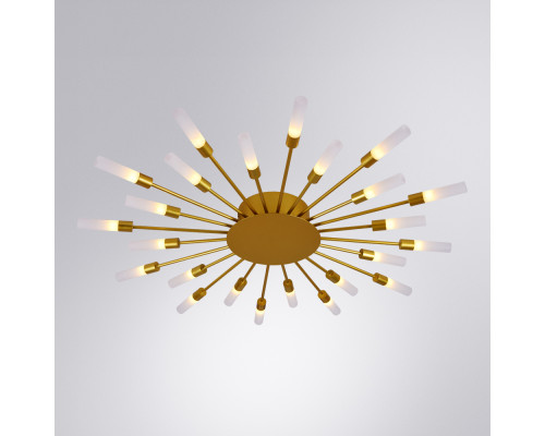 Дополнительное фото Люстра потолочная Arte Lamp Maple A1276PL-24GO: Купить в Интернет магазин освещения GCSVET.RU